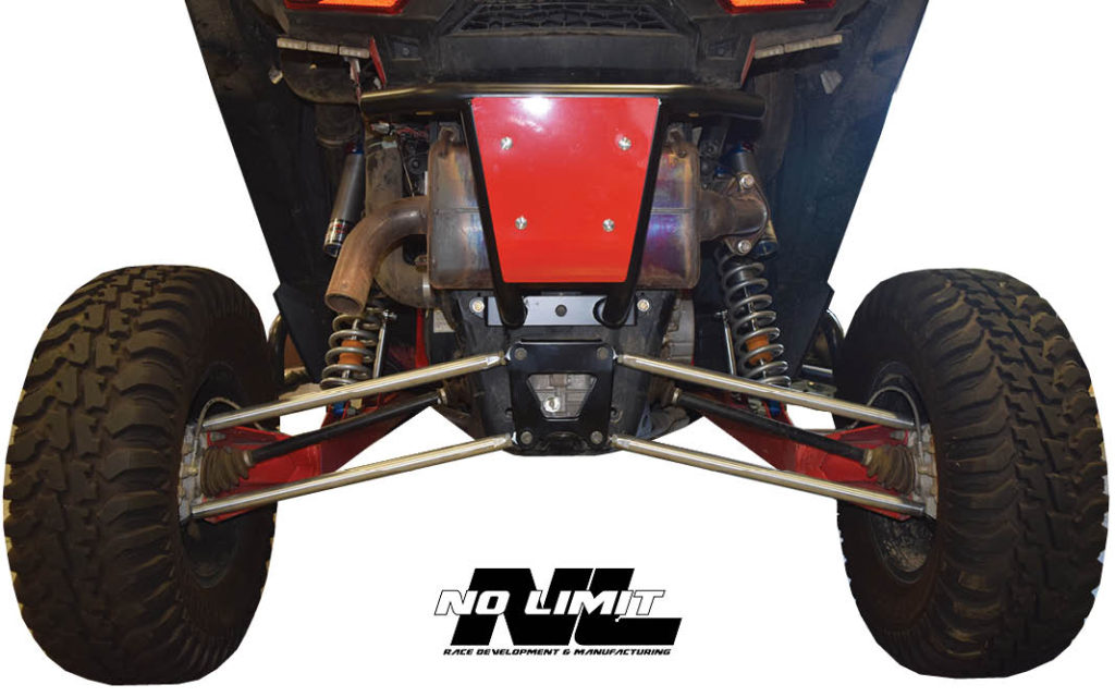 Polaris RZR Set of 4 Radius Rods No Limit R&D